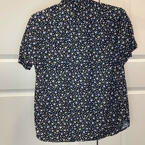 Flowered Shirt from Denim and Flower Brand (Slim Fit) Size Medium